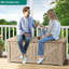 Balconera Deck Box 142.7cm W 450L Lockable Deck Box-123416432