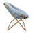 Folding Double Saucer Chair With Steel Frame-1185112906