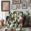 Strawberry Florals - Couverture sherpa de qualité supérieure 1 pièce-101596760