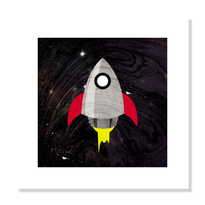 Rolled 'Spaceship Adventure' Paper Print
