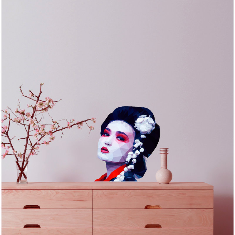 Adhésif décoratif Geisha, H 20 po x l 22 po