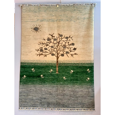 Beige Sandstone Tree of Life 5'7" X 7'9"