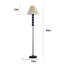 Lampe sur pied traditionnelle 65 po noir mat
