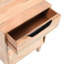 Table de chevet en bois naturel