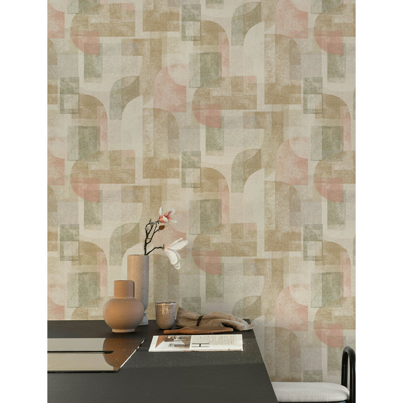 Papier peint Cassandra, Brun