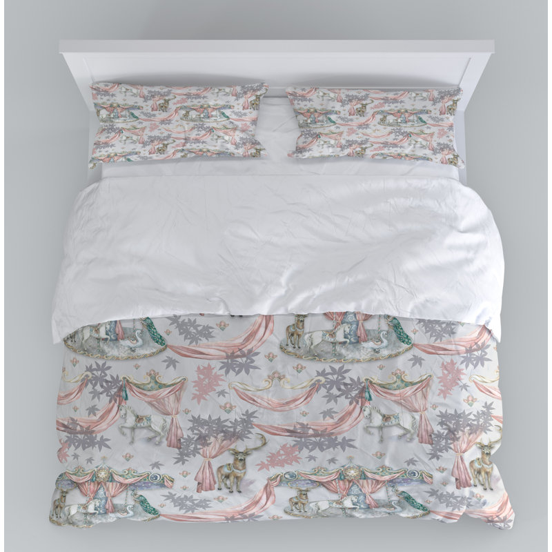 Abstract Duvet Cover, King Duvet Cover + 2 King Shams