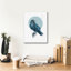 Toile épique «Blue Crow» par Balazs Solti, 12 po x 16 po-614179646