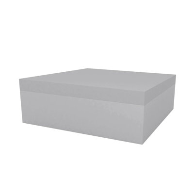 Jut Outdoor Ottoman with Cushion
