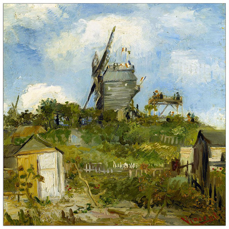 Vincent Van Gogh - Wrapped Canvas Painting, 70cm H x 70cm W x 1.8cm D