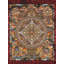 Mandala Thangka avec brocart de soie | Art spirituel bouddhiste tibétain peint à la main | Décoration de méditation géométrique avec or 24 carats pour studio de yoga pour salon