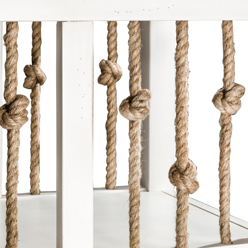 Alvon 26'' Tall End Table, White