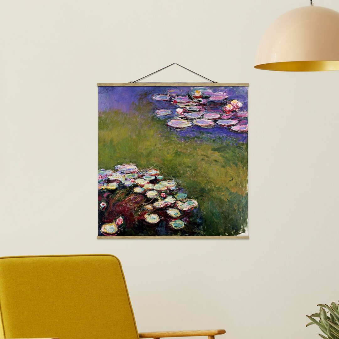 Stoffbild Claude Monet Water Lilies von Claude Monet