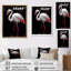 «White Flamingo Paradise», reproduction sur toile-1932531266-1932531272
