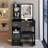 Compact Vanity Table with LED Mirror & Storage Drawers -Dressing Table with Cushioned Stool-232371231