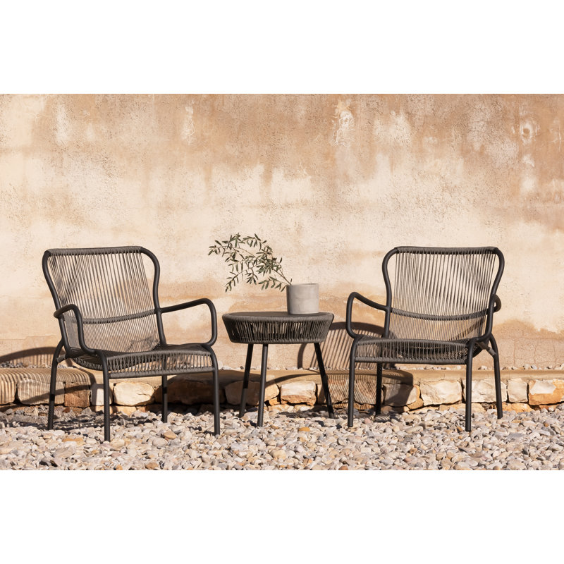 Loop Outdoor Lounge Chair, Gray