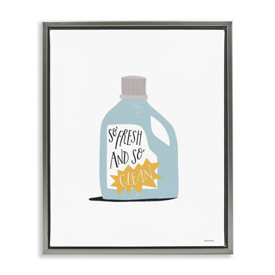 "So Fresh & Clean Laundry", art mural encadré par Rachel Nieman