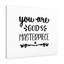 You Are God's Masterpiece 1 Piece Wrapped Canvas Wall Art-113110256
