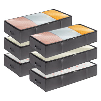 Ebern Designs Fabric Underbed Storage