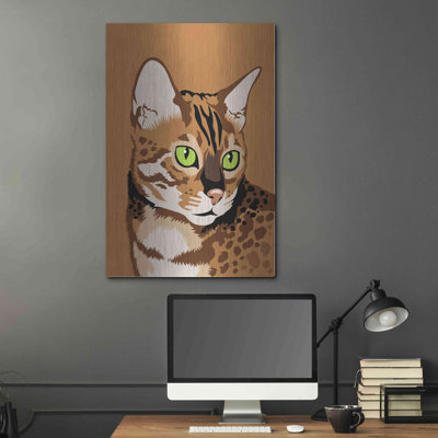 " Bengal Cat " by Debbie Gray