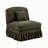 Armless Sofa Chenille W/1 Pillow