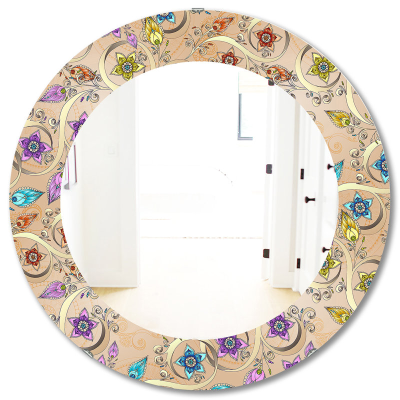 Miroir décoratif, H 31,5 po x l po