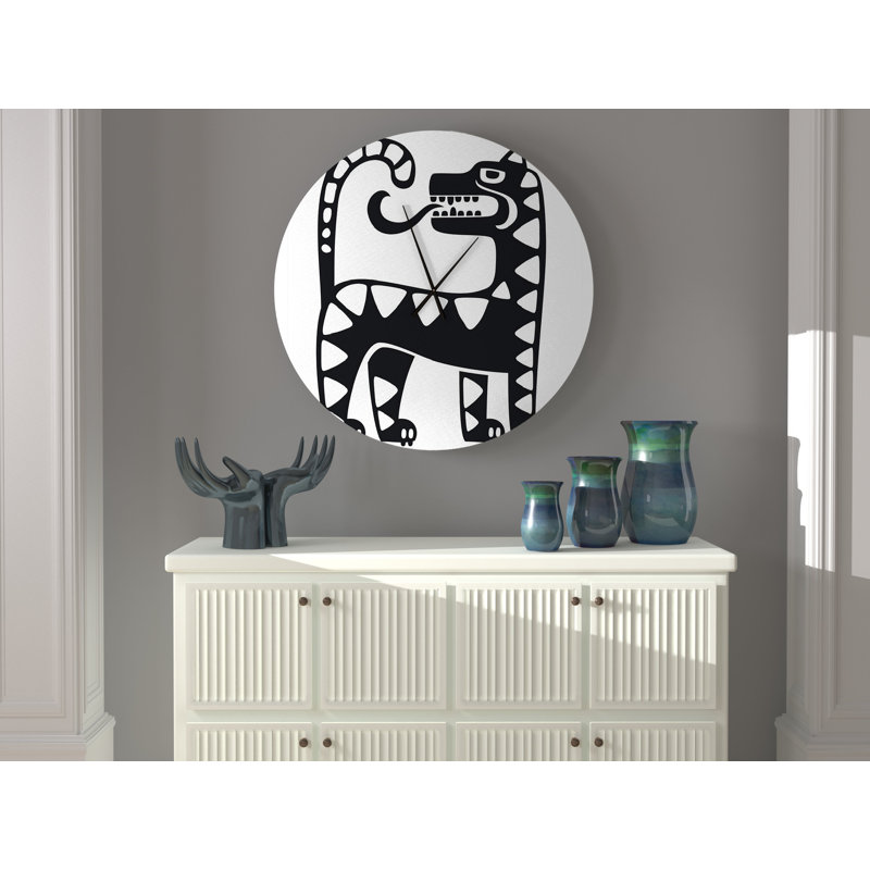 Horloge murale tribu-Jaguar, Grand