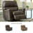 Faux Leather Recliner-1151461045