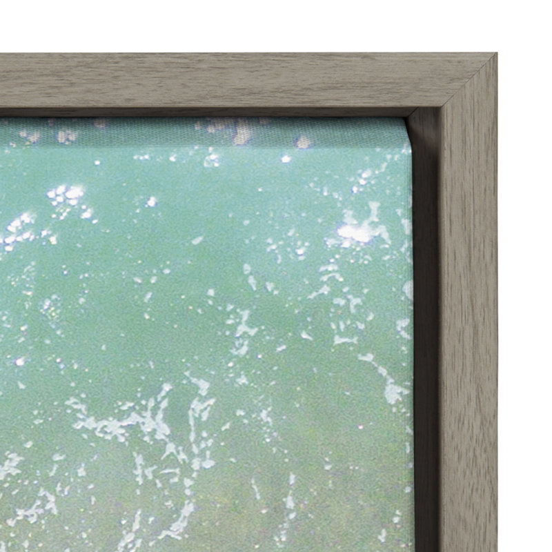Ocean Beach Fantasy by The Creative Bunch Studio Framed Canvas Wall Art Print