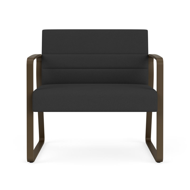 Chaise bariatique Waterfall, Bronze, Tissu graphite Open House