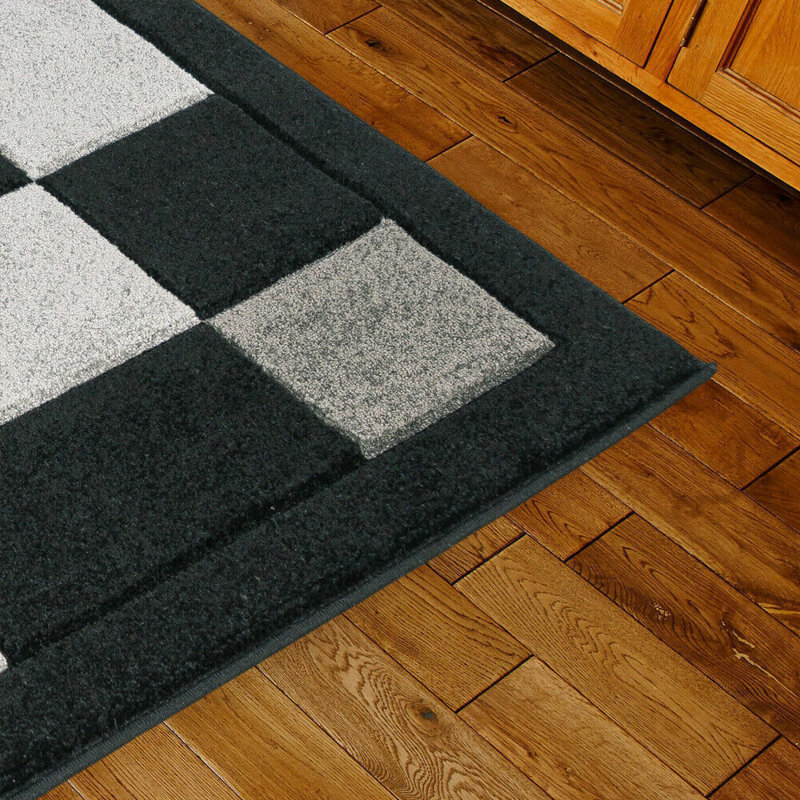 Yaraghi Plaid Area Rug, Rectangle 80 x 150cm