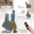 Modern Aesthetics and Intelligent Massage,Ergonomic Height-Adjustable Sofa and Lounge Chair - 8-Point Zoned Massage/Minimalist Installation/Double Cup Holder and Storage Bag-688631179