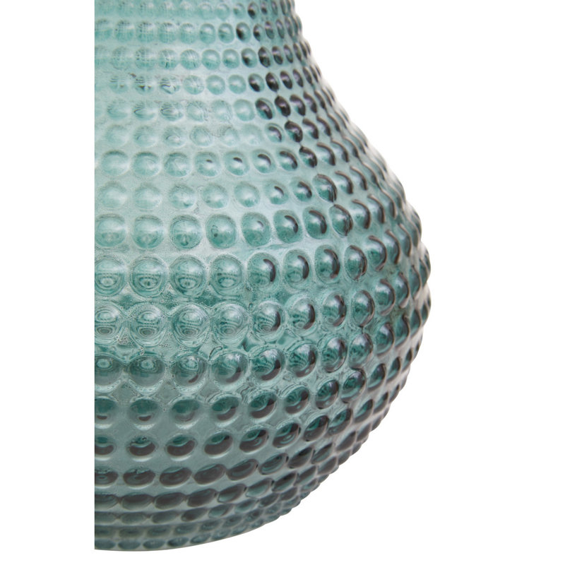 Canale Handmade Glass Table Vase, 19cm H x 18cm W x 18cm D