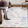 Machine Washable Rug with Rubber Backing for Living Room Modern Non-Slip Dining Room Rug Easy-Cleaning Floor Carpet for Bedroom Office Playroom