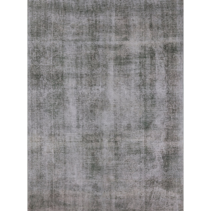 Tapis gris Cord, Rectangle 8 pi x 12 pi