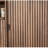 Simple Black Walnut Storage Cabinet Sideboard 41.34'' Solid Wood Sideboard