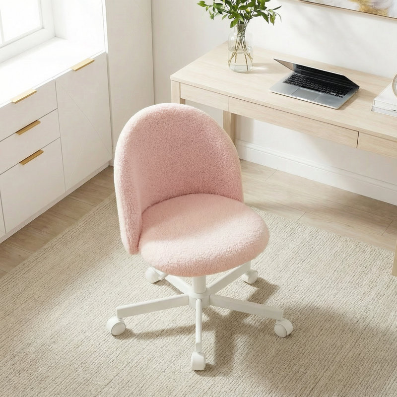 Fauteuil de bureau à domicile Home, Rose