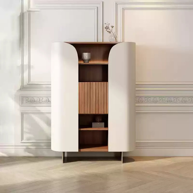 Buffet haut de gamme pour la maison, H 62,99 po x l 39,37 po x P 15,75 po, Noyer