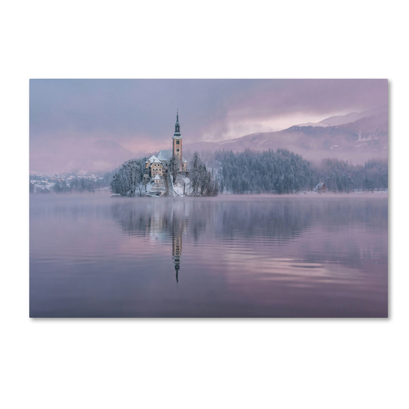 « frozen conte », reproduction de photo sur toile tendue, H 12 po x l 19 po