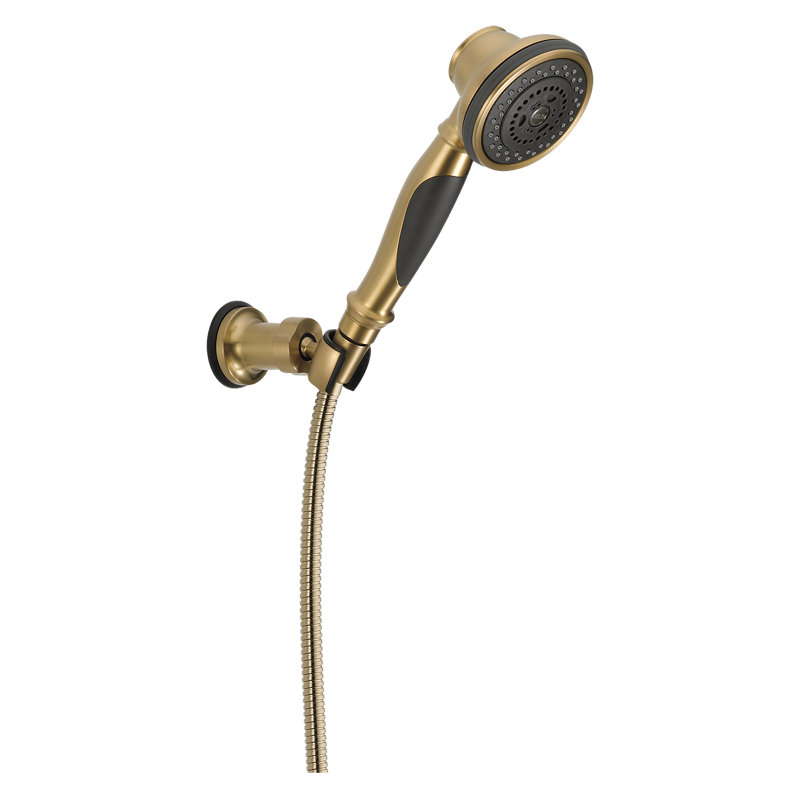 Pomme de douche à main multifonction, Bronze champagne