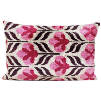 Lumen Silk Velvet Pillow Cover & Insert by Metrohouse Designs