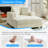 Ebern Designs 43" Oversized Chaise Lounge Sleeper Chair with Movable & Storage Ottoman,2-in-1 Deep Seat Corduroy Sleeper Sofa Bed for Living Room,Bedroom-2010740893