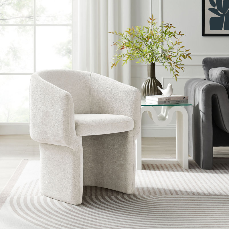 Fauteuil Verity, Ivoire