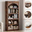 Bibliothèque arquée 68,7 "à 5 tablettes-123256175