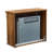 TV media entertainment center With electric fireplace