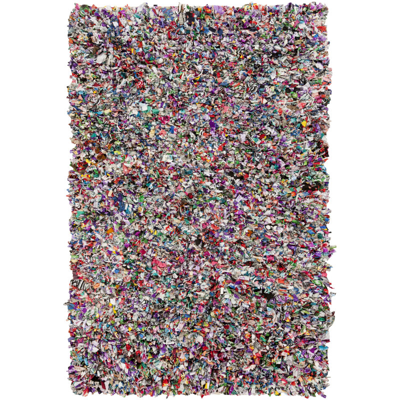 Althea Cotton Abstract Indoor Rug, Rectangle 8' x 10'