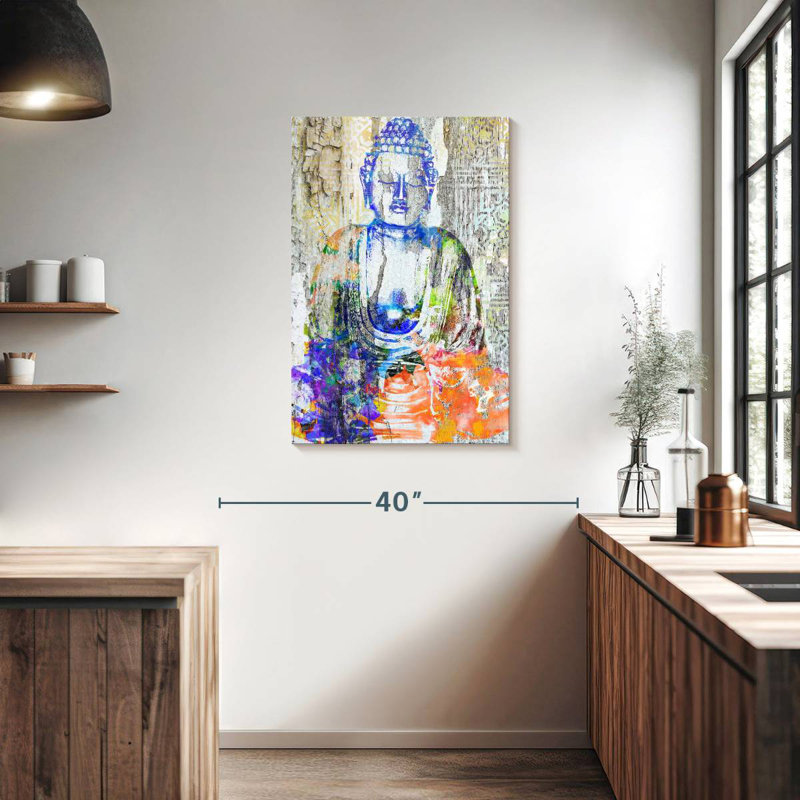 Leisha Buddha I, 36" H x 24" W