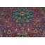 Tapis mauve en laine mauve à motif floral Ziegler 8 x 10