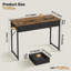 Metal Base Computer Desk-2130098589