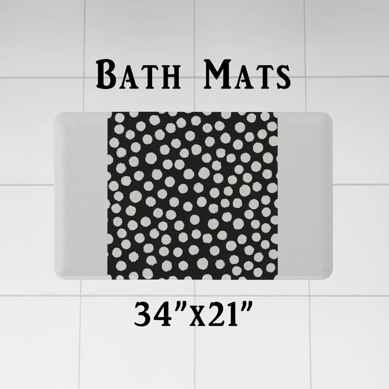 Shower Curtain w/ Bathmat, 72"H x 70"W