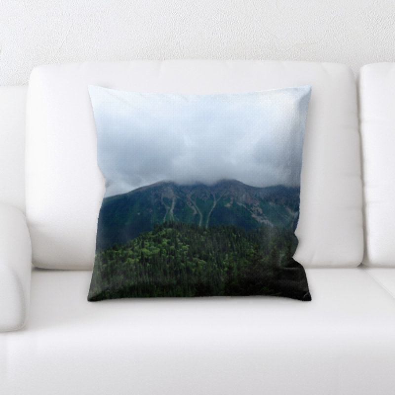 Microsuede Throw Pillow